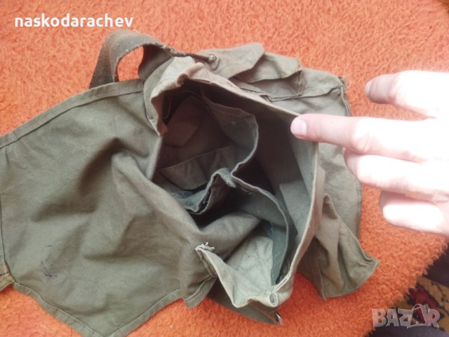 Войнишка брезентова чанта мешка за през рамо, снимка 10 - Чанти - 42839224