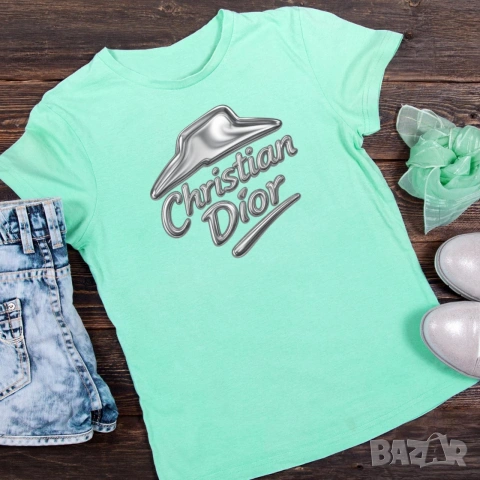 Christian Dior/Кристиан Диор мъжки, дамски, детски тениски, къс ръкав, памучна фланелка, черно, сиво, снимка 2 - Тениски - 54098032