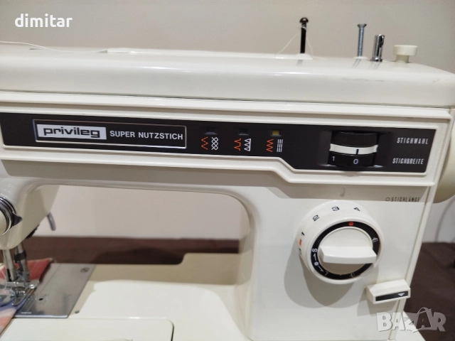 Метална шевна машина PRIVILEG SUPER NUTZCTICH , снимка 10 - Шевни машини - 52320869