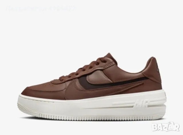 Обувки Nike Air Force 1 Low Burgundy , снимка 6 - Маратонки - 56443127
