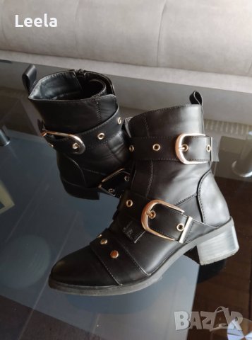 Черни боти/ботуши тип кубинки