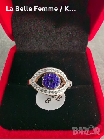 Пръстени изработени от медицинска стомана 316L със златисто PVD покритие, снимка 5 - Пръстени - 38968920