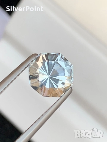 Аквамарин октагон , снимка 2 - Други - 52838593