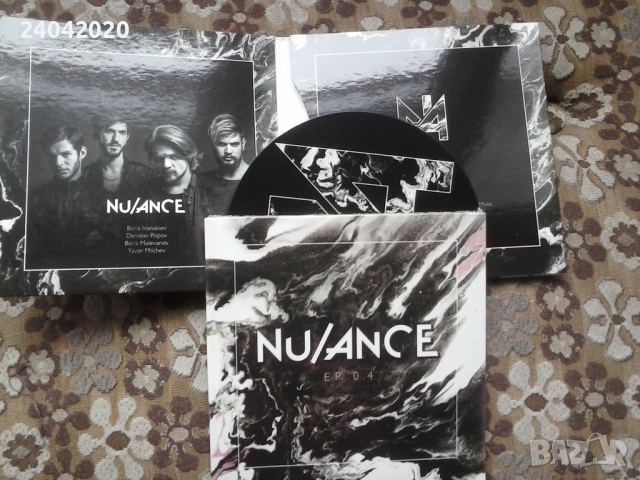 Nu/Ance - EP 0.4 БГ Alternative Rock оригинален диск, снимка 1 - CD дискове - 44648317