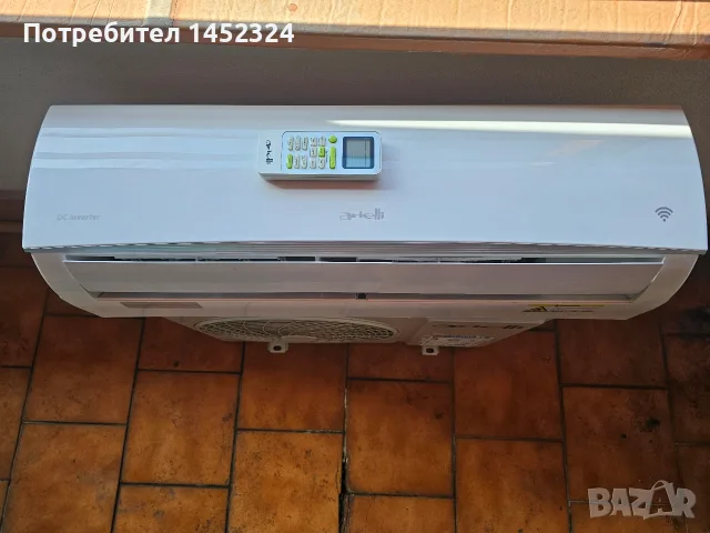 Климатик Arielli aac-12ch2xa61-i wi fi, готов за монтаж, снимка 2 - Климатици - 55877237