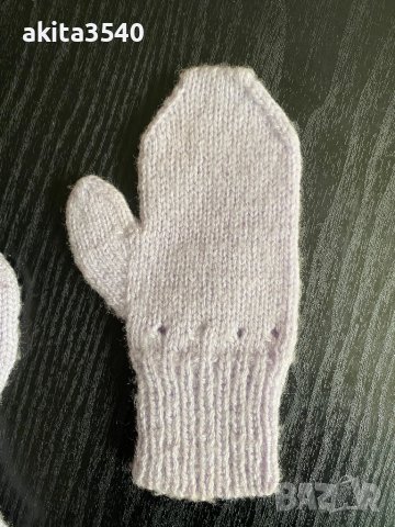 Детски лилави ръкавици, снимка 4 - Шапки, шалове и ръкавици - 38655628