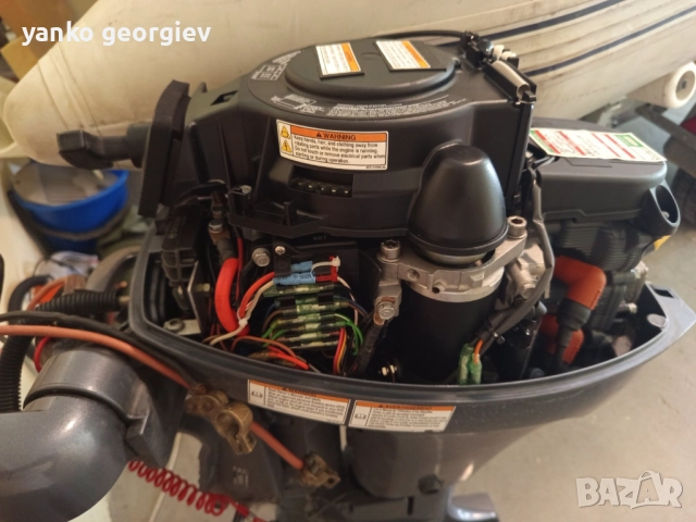 Извънбордов двигател YAMAHA 9.9 к.с. 4Т, снимка 5 - Воден транспорт - 52810392