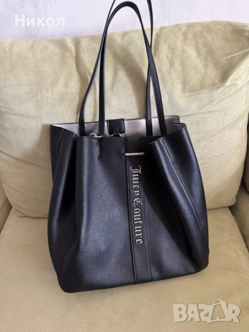 Черна чанта Juicy Couture