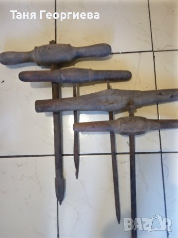 Комплект инстументи за дърво, снимка 7 - Антикварни и старинни предмети - 37087180