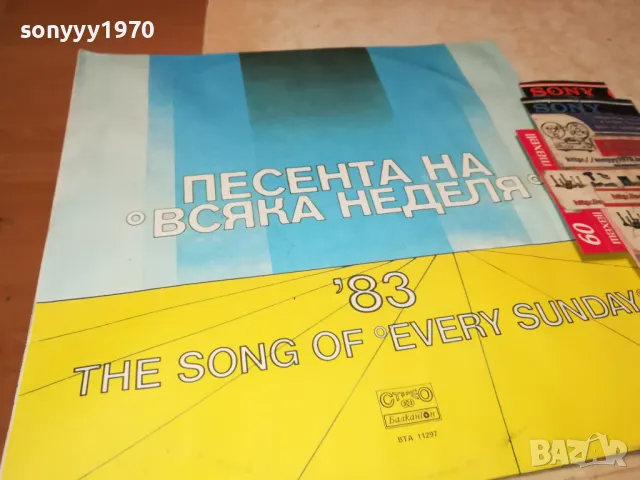 ПЕСЕНТА НА ВСЯКА НЕДЕЛЯ 83-ПЛОЧА КАТО НОВА  2002252114