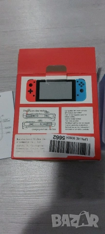 Безжични контролери (геймпадове) тип Joy-Con за Nintendo Switch, червен и син, чисто нови, снимка 5 - Аксесоари - 53232259