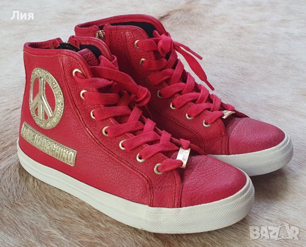 Кецове Love Moschino естествена кожа 37 номер