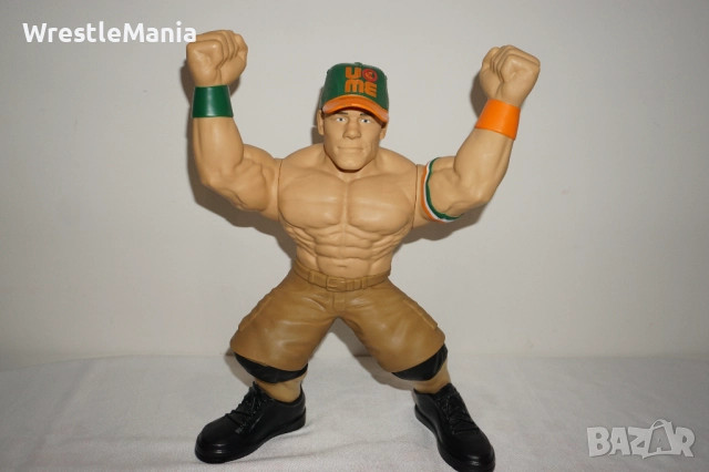 Рядка Оригинална Голяма Говореща Кеч Фигура На John Cena 36см, снимка 3 - Колекции - 51854990