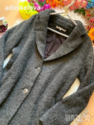 Палто Зара с вълна, снимка 3 - Палта, манта - 34519176