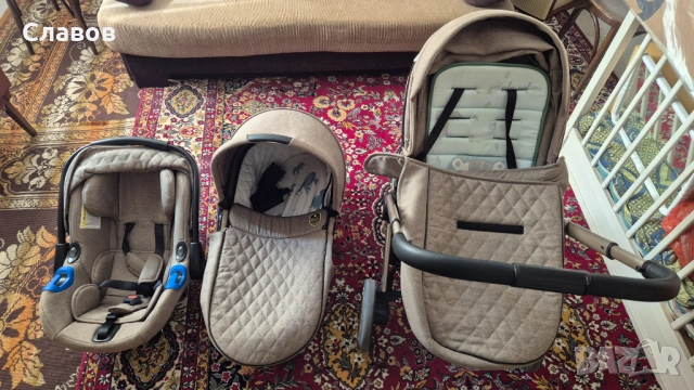 Бебешка количка 3в1 VICENZA Premium