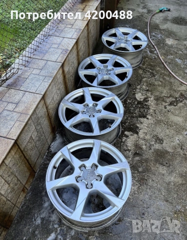 Оригинални джанти за Ауди / Audi - 5/112/17, снимка 2 - Гуми и джанти - 54233187