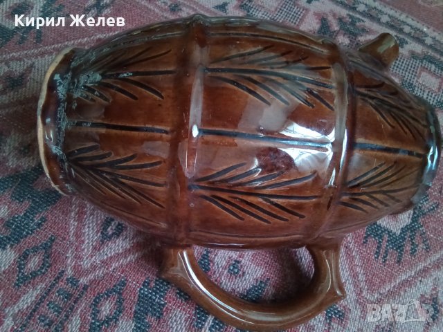 Керамична кана павур буре 18981