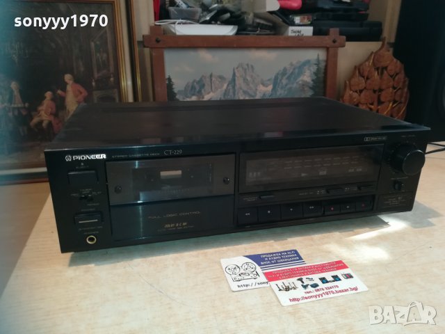 pioneer ct-229 deck made in japan-sweden 0511201703, снимка 10 - Декове - 30687195