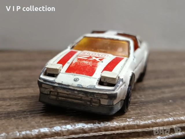 Majorette Nissan 300ZX Turbo, 1:62 Scale, No 214 White, RARE, 1980, снимка 2 - Колекции - 53194984