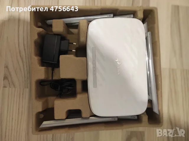 Рутер TP-Link - Archer C86, бял - гаранционен, снимка 3 - Рутери - 56300239