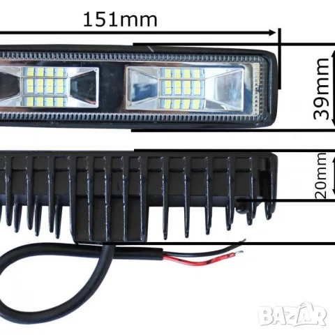 LED прожектор 36 W с широк 60° лъч, снимка 8 - Аксесоари и консумативи - 55864218