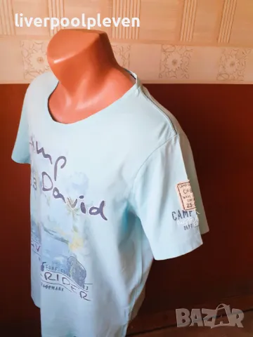 👉Camp David Original М ефектна, снимка 2 - Тениски - 50330894
