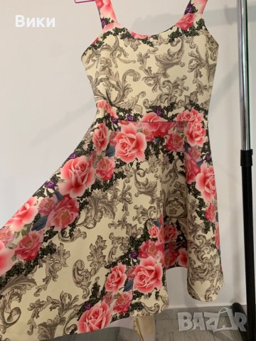 Рокля в размер 38 S/M, снимка 4 - Рокли - 44357035