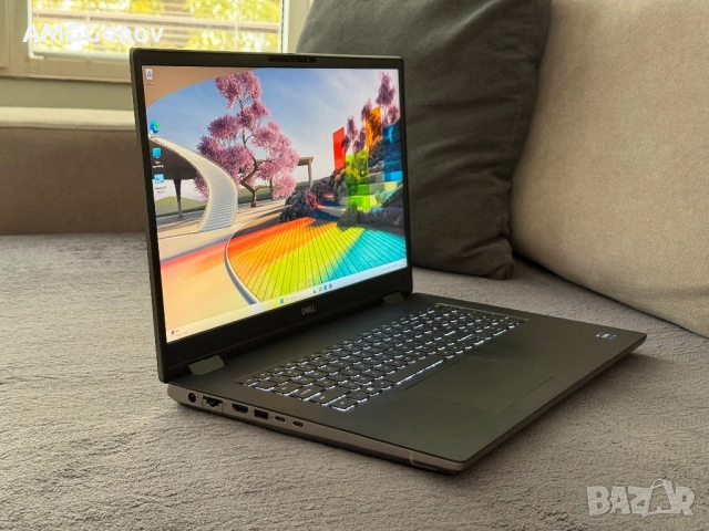 17.3’FHD IPS/RTX A3000 12GB/Dell Precision 7770/i9-12950HX/64GB/512GB, снимка 4 - Лаптопи за работа - 52156219