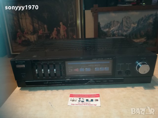 hitachi ha-37 amplifier-made in japan 1603211838, снимка 10 - Ресийвъри, усилватели, смесителни пултове - 32186748