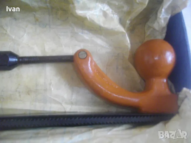 НОВО РЪЧНО АВТОТЕНЕКЕДЖИЙСКО РЕНДЕ ЗА МЕКИ МЕТАЛИ СОЦ БЪЛГАРСКО НРБ 1984г. ЗИМ ГАБРОВО 350мм, снимка 6 - Други инструменти - 49702596