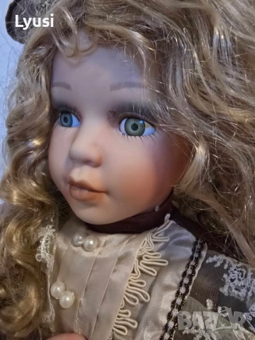 70см порцеланова кукла, снимка 3 - Кукли - 52859221