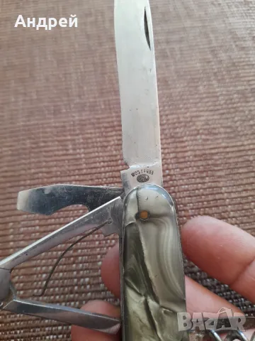 Стар джобен нож,ножче,ножка Rostfrei #3, снимка 8 - Други ценни предмети - 47992148