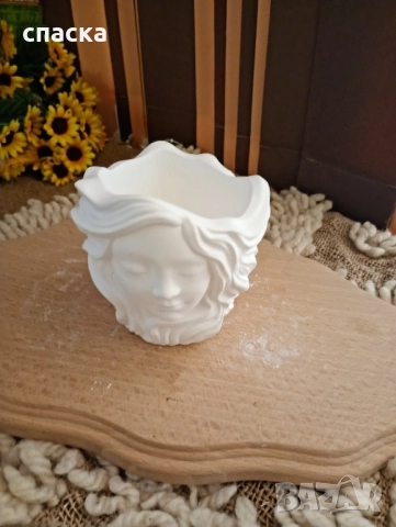 гипсови отливки фигурки и кашпи , снимка 15 - Декорация за дома - 51742043