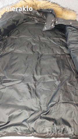 тотално намаление-Овърсайз от 330лв., ново, уникално яке, парка с гъши пух и естествен косъм , снимка 10 - Якета - 40032661