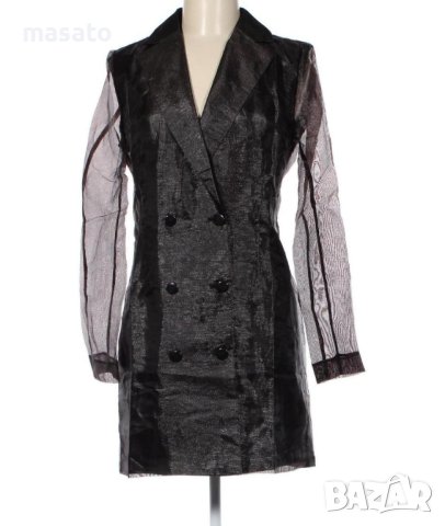 черна рокля/сако NA-KD, снимка 5 - Рокли - 42203544