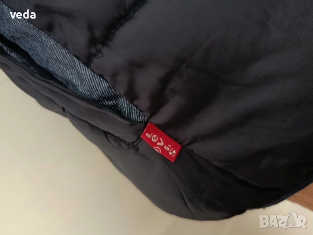 LEVI'S Оригинално 100% детско ватирано яке с две лица размер 12, снимка 5 - Детски якета и елеци - 53270508