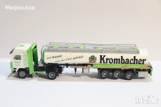 HERPA H0 1/87 VOLVO ЦИСТЕРНА КАМИОН МОДЕЛ ТИР