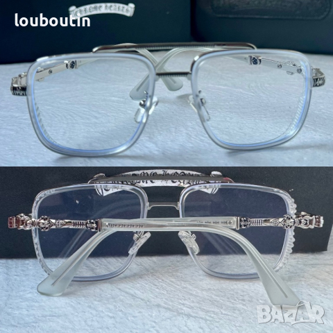 CHROME HEARTS прозрачни слънчеви,диоптрични рамки очила за компютър, снимка 10 - Слънчеви и диоптрични очила - 44641943