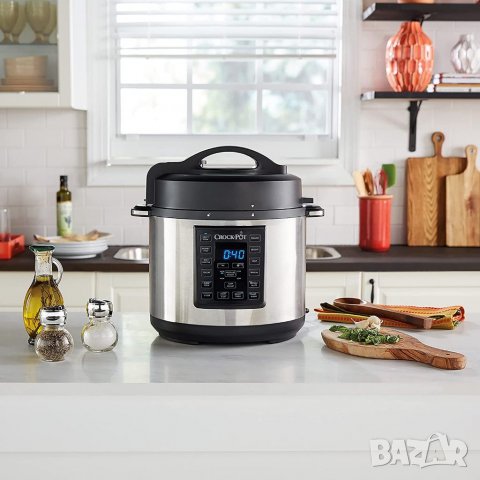 Готвене под налягане Crock-Pot CSC051X 12-in-1, 1000 W, 5.6 л, MultiCooker, снимка 6 - Мултикукъри - 39752190