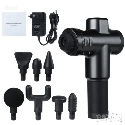 Безжичен вибрационен масажен пистолет., снимка 2 - Масажори - 47837743