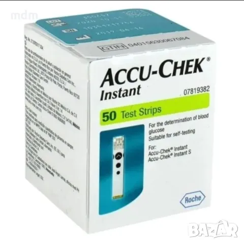 Accu chek, АкуЧек Инстант Тест ленти * 50 за измерване на кръвна захар