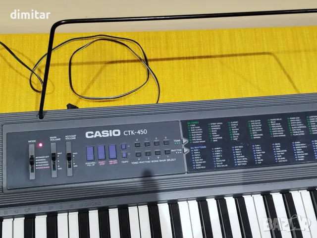 Синтезатор CASIO CTK - 450 , снимка 4 - Синтезатори - 55783299