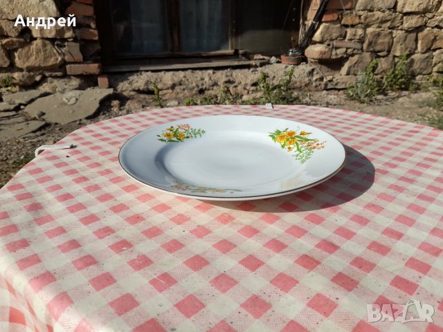 Стара порцеланова чиния #11