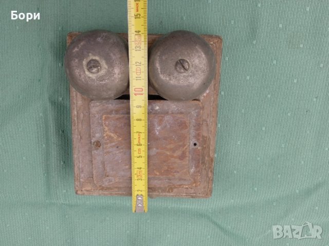 Стар ретро звънец, снимка 8 - Антикварни и старинни предмети - 36636143