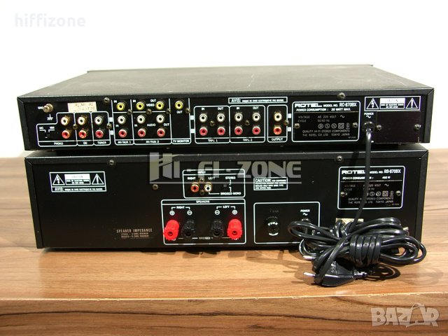 КОМПЛЕКТ  Rotel rc-870bx / rb-870bx , снимка 7 - Ресийвъри, усилватели, смесителни пултове - 42904077