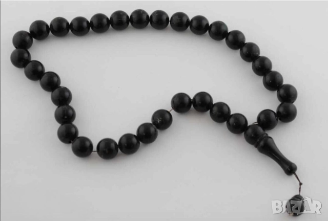 Старинна османска молитвена броеница 33 зърна