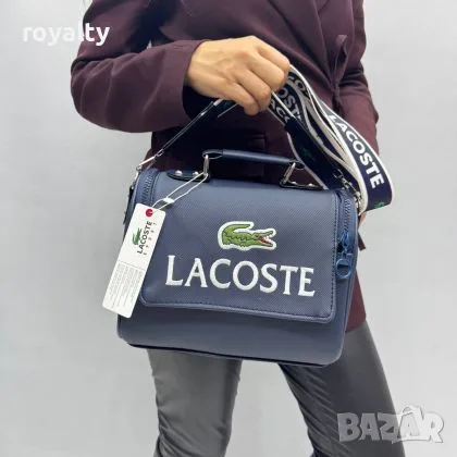 Lacoste Нова Дамска Кожена Чанта 