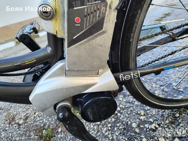 Велосипед немски с батерия 18 ампера