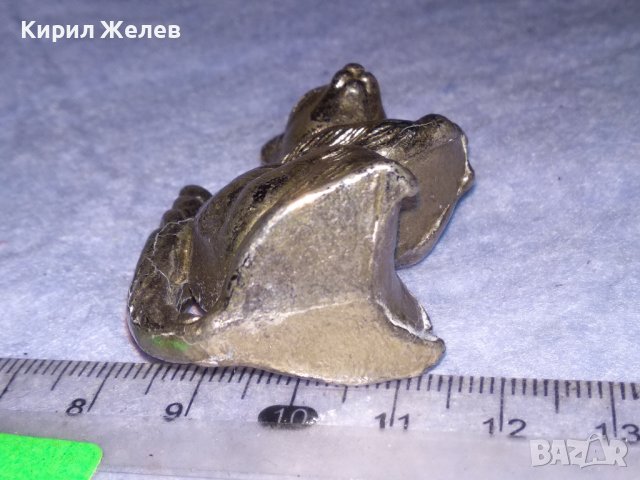 СТАРА ПОСРЕБРЕНА ОЛОВНА ФИГУРКА КАТЕРИЧКА РЯДКА КРАСИВА За КОЛЕКЦИЯ ДЕКОРАЦИЯ 37108, снимка 11 - Колекции - 40392696