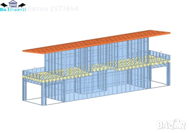 Къща,Бунгало,Преместваема къща,Сглобяеми къщи,Модулни,Жилищни-105м² 16386 €, снимка 6 - Строителни материали - 44192154